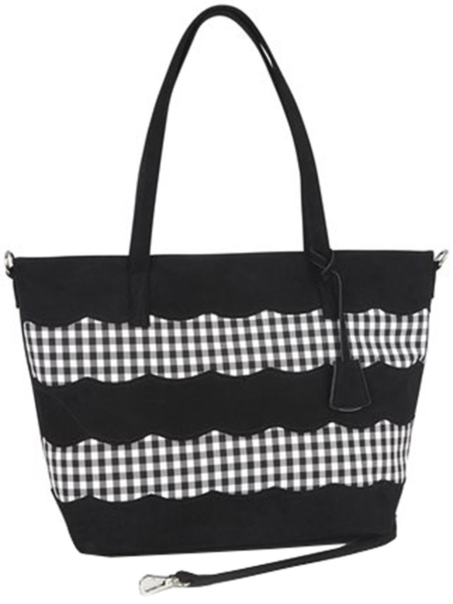 Ruby_Shoo_MIJAS_Pepita_KARO_Scallop_2-Tone_Bag_SHOPPER_Tasche-1