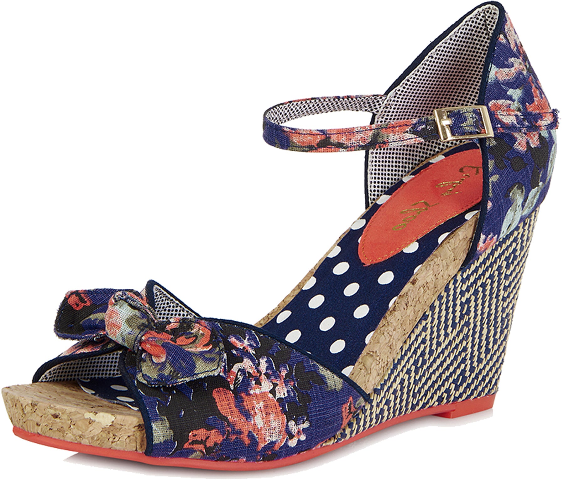 Ruby_Shoo_MOLLY_Vintage_Blueten_Flower_Jeans_50s_Riemchen_WEDGES_Pumps_killer_kirscherQW8Ei6a1lXys