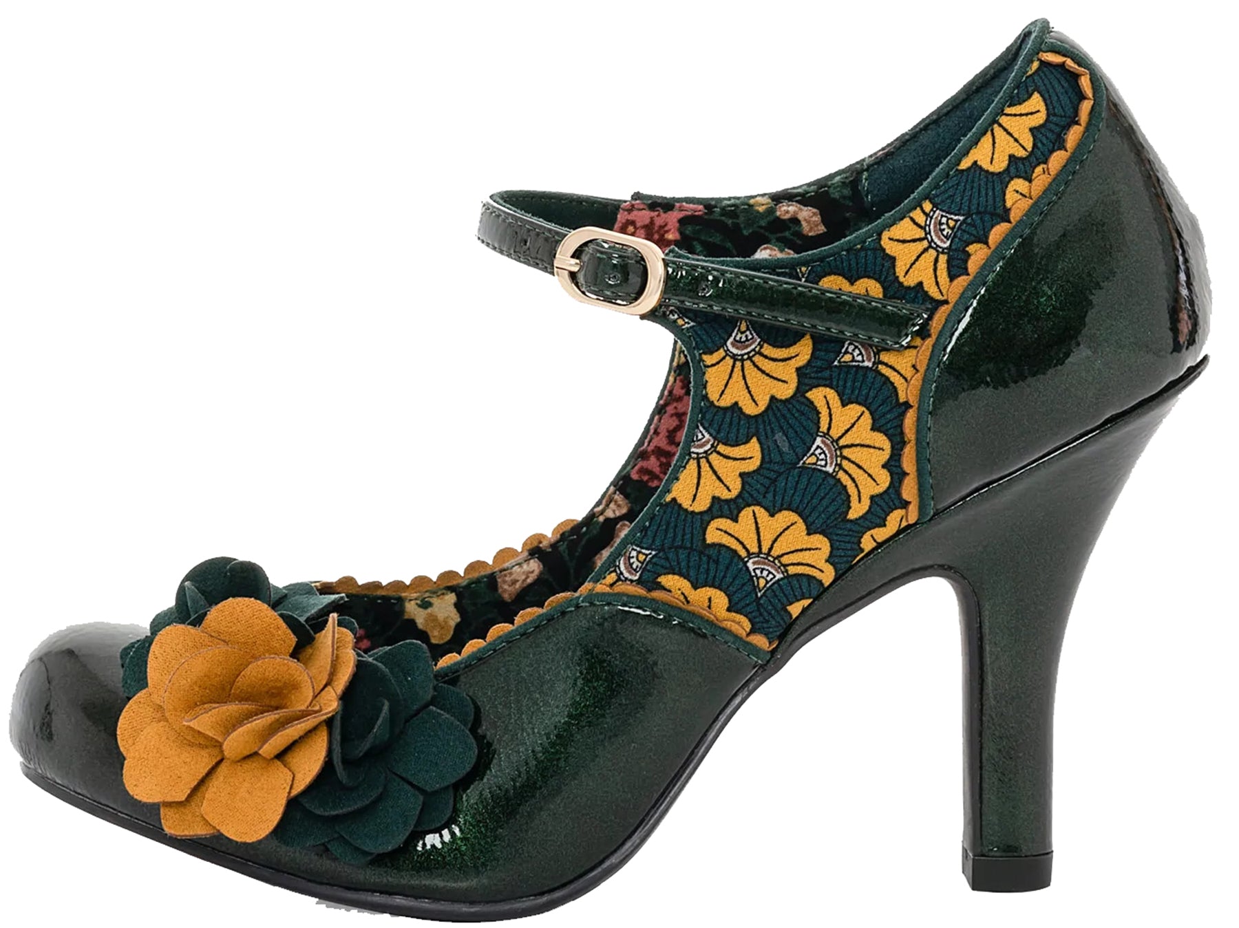 Ruby_Shoo_Quinn_FLORA_Vintage_Riemchen_PUMPS_High_Heels_-_Forest_Green_killer_kirsche_3R05JlFY536ZUG