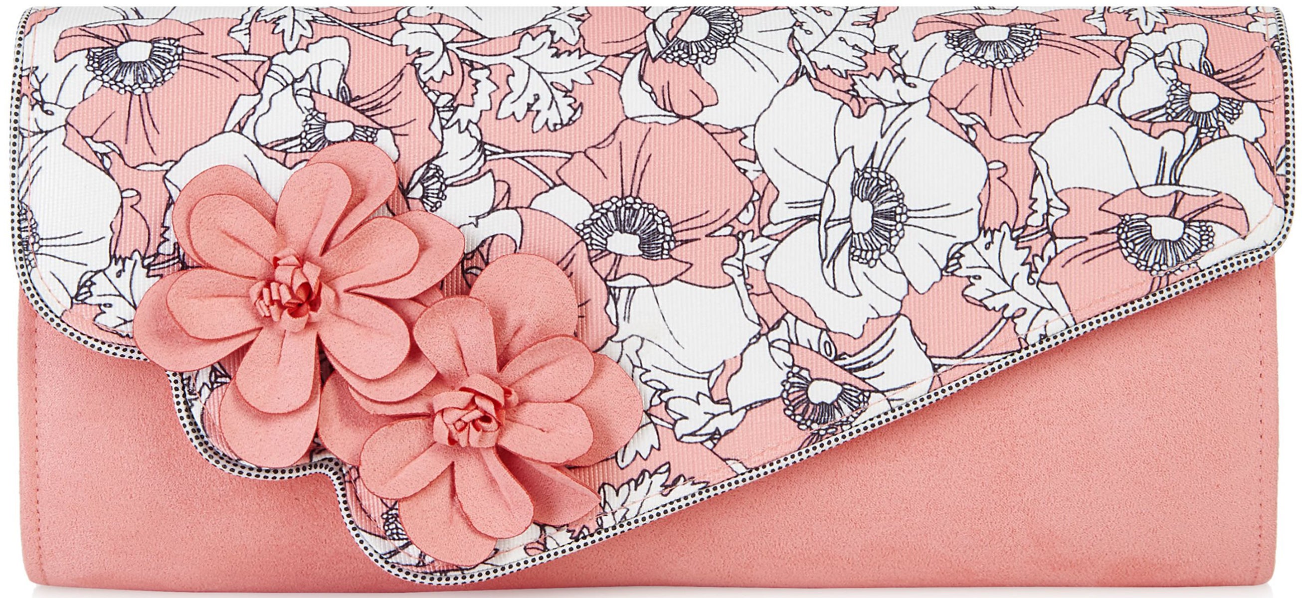 Ruby_Shoo_RIO_Vintage_FLORAL_Blumen_DAISY_Flower_Scallop_CLUTCH_Tasche-12TrhOtH25gSfr