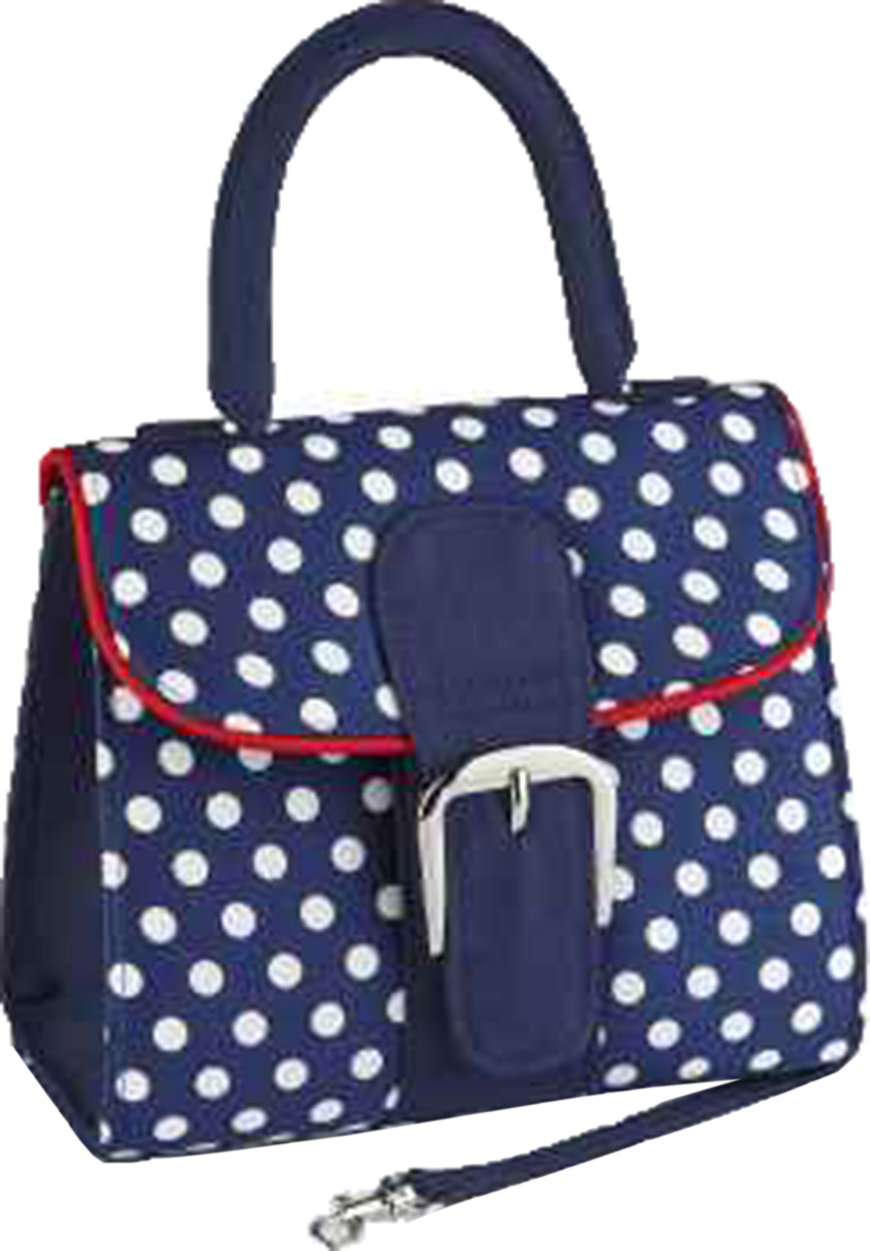 Ruby_Shoo_RIVA_Vintage_POLKA_DOTS_Punkte_50s_BUCKLE_Bag_HANDTASCHE_Blau_Killer_Kirsche-1Gw6Ktc6V7ykOX