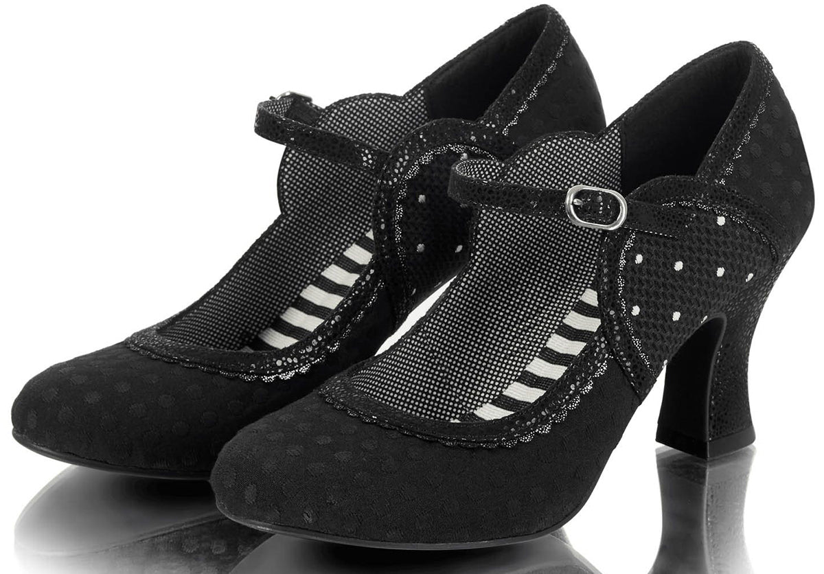 Ruby_Shoo_ROSALIND_Vintage_POLKA_DOT_Punkte_RIEMCHEN_Louis_Heel_PUMPS-2aHU0EhlcE90A6