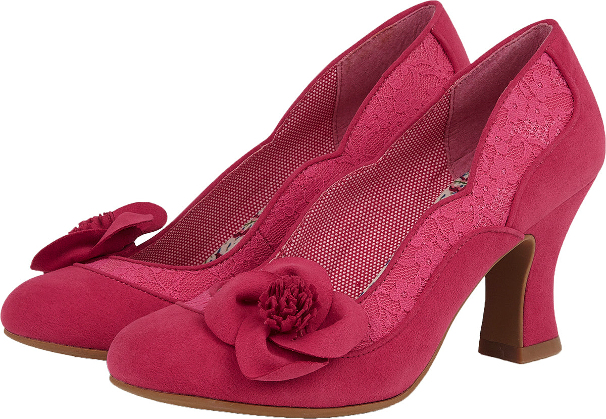 Ruby_Shoo_VERONICA_Vintage_FLORAL_LACE_Blume_RETRO_Heels_PUMPS-2