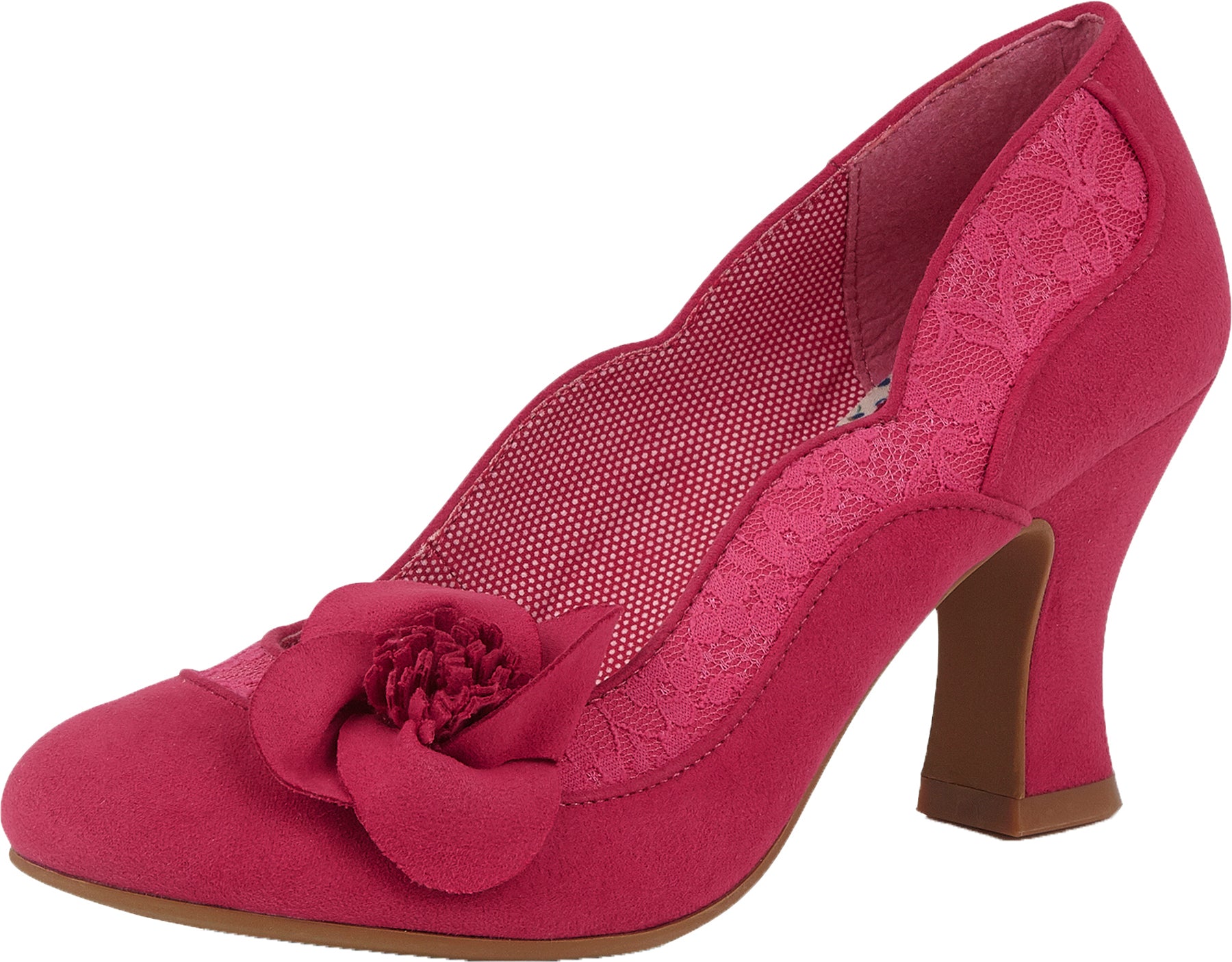 Ruby_Shoo_VERONICA_Vintage_FLORAL_LACE_Blume_RETRO_Heels_PUMPS_killer_kirscheGZo98sXynnWKF