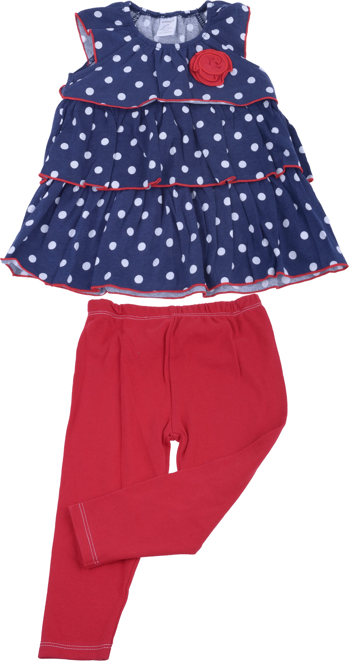 Rueschen_Polka_DOTS_Punkte_BLueTEN_Kleidchen_DRESS_LEGGINGS_Maedchen_2-teilerYgeHrwwtztrsH