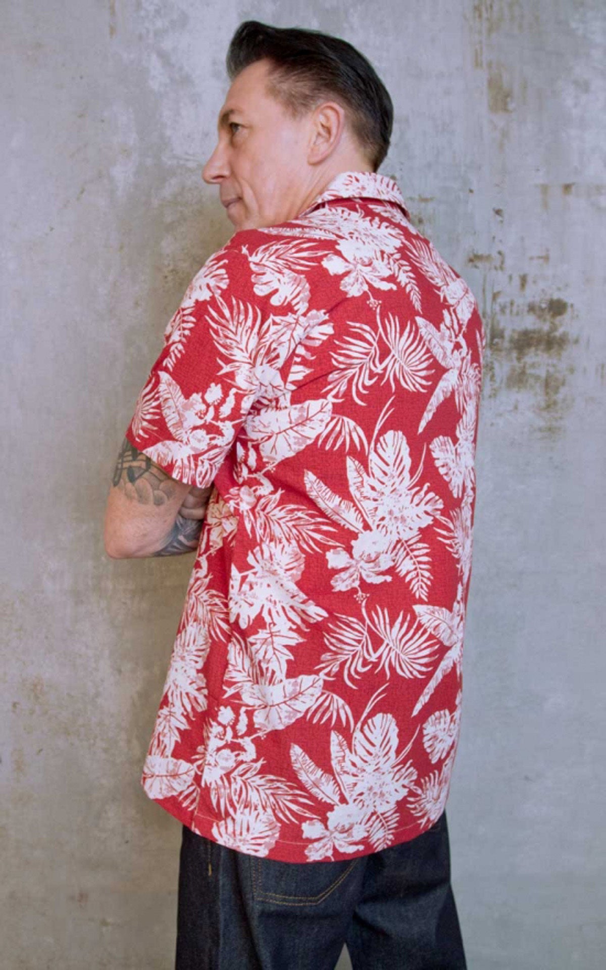 Rumble59_BOB-A-LULA_Retro_Vintage_Blumen_Kurzarm_HAWAI_HEMD_-_Rot-2e6dAmBOdNQP5w