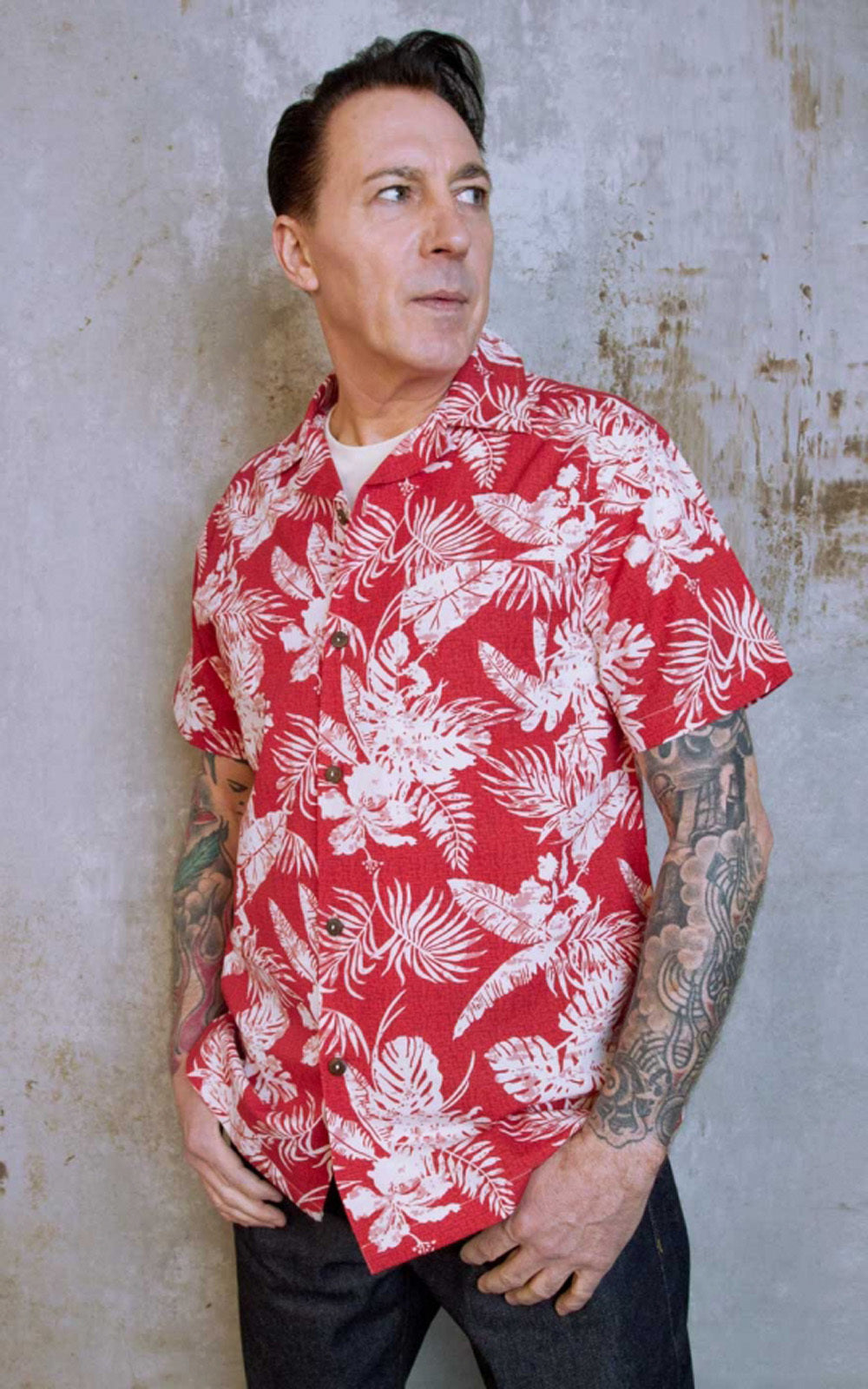 Rumble59_BOB-A-LULA_Retro_Vintage_Blumen_Kurzarm_HAWAI_HEMD_-_Rot3YXZGFsFnWq5Y