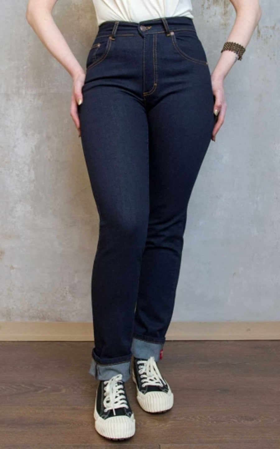 Rumble59_SOME_LIKE_IT_HOT_Vintage_DENIM_High_Waisted_50s_Slim_Fit_JEANS_Jeanshose-3