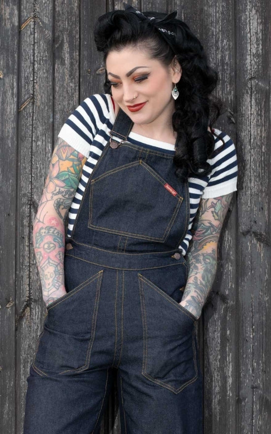 Rumble_59_THE_RIVETER__Denim_High_Waisted_Vintage_DUNGAREES_Jeans_Latzhose_killer_kirsche_2FUQiWHPVjIuw1