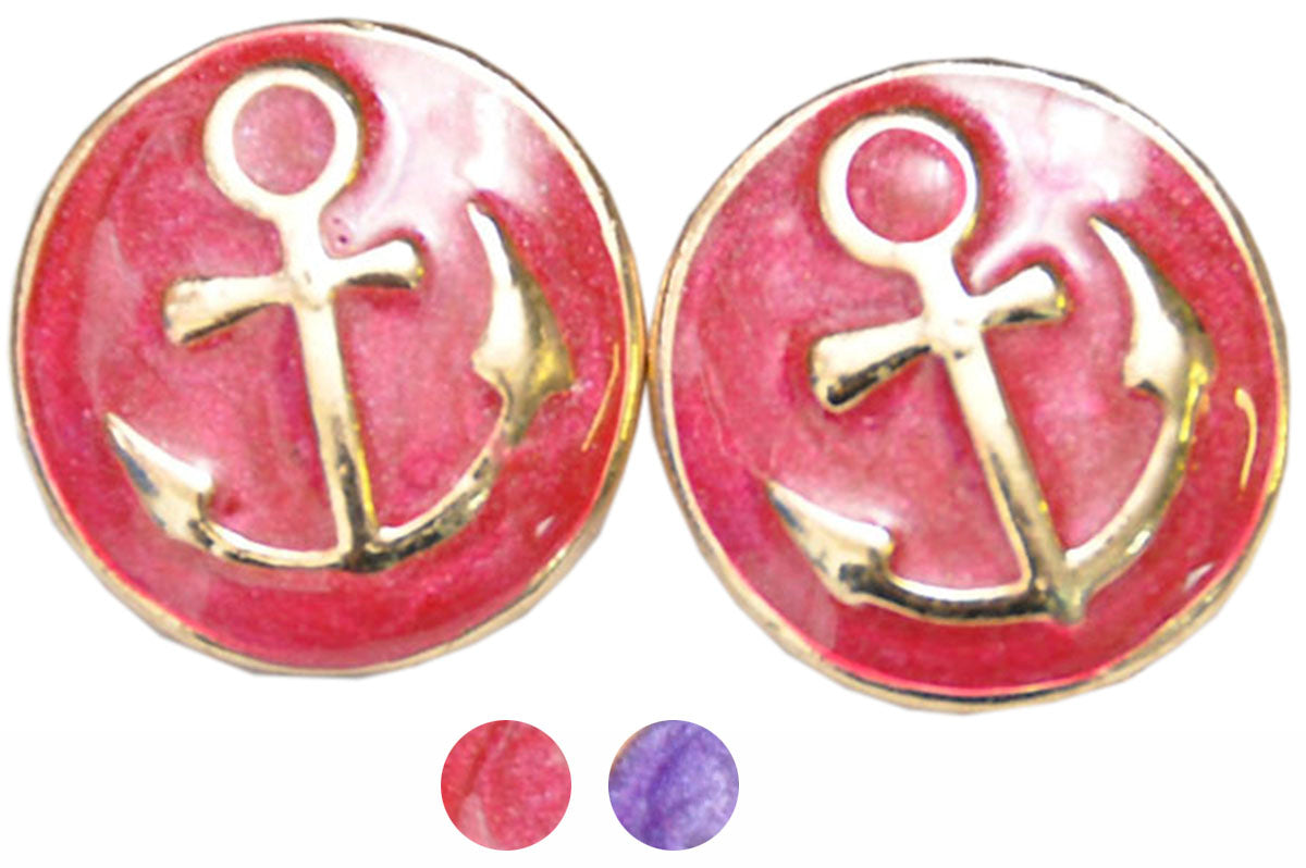 Runde_Sailor_ANCHOR_Anker_Nautical_OhrsteckerkollQpoFnjrtFr7hy