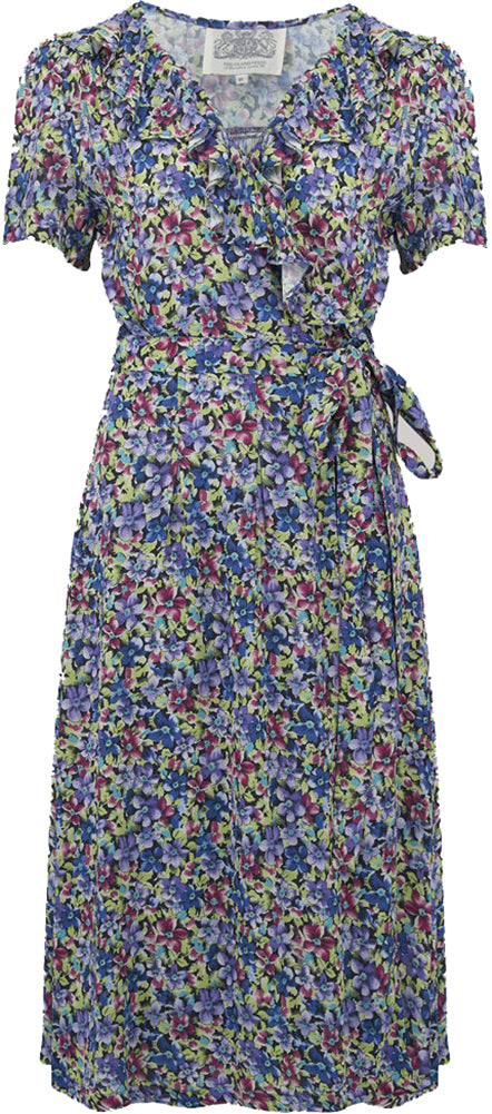 Seamstress_of_Bloomsbury_PEGGY_Ruffel_40s_PANSY_Vintage_RueSCHEN_Dress_WICKELKLEID