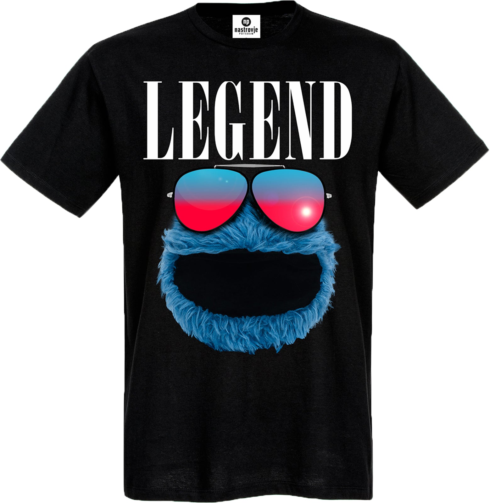 Sesamstrasse_COOKIE_LEGEND_Retro_MOTIV_Rundhals_Kurzarm_Herren_T-SHIRT-1Ou2T4Mxs6AEfJ