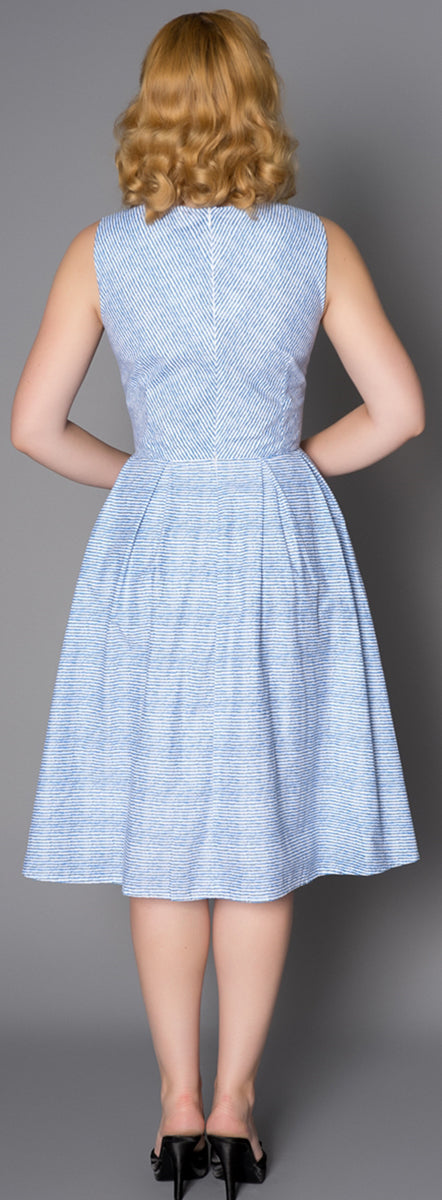 Sheen_BREEZE_Vintage_STRIPED_Streifen_Retro_50s_SWING_Dress_Kleid-2fou6Xxg8KGDho