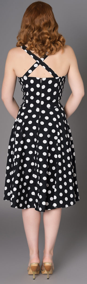 Sheen_ELIZABETH_Vintage_POLKA_DOT_Traeger_SWING_Dress_Kleid_Schwarz-3pTnLgCun9CMnG