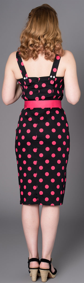 Sheen_KEILY_Vintage_POLKA_DOT_Punkte_Traeger_PENCIL_Dress_Kleid-3wTKed5jaa3CHH