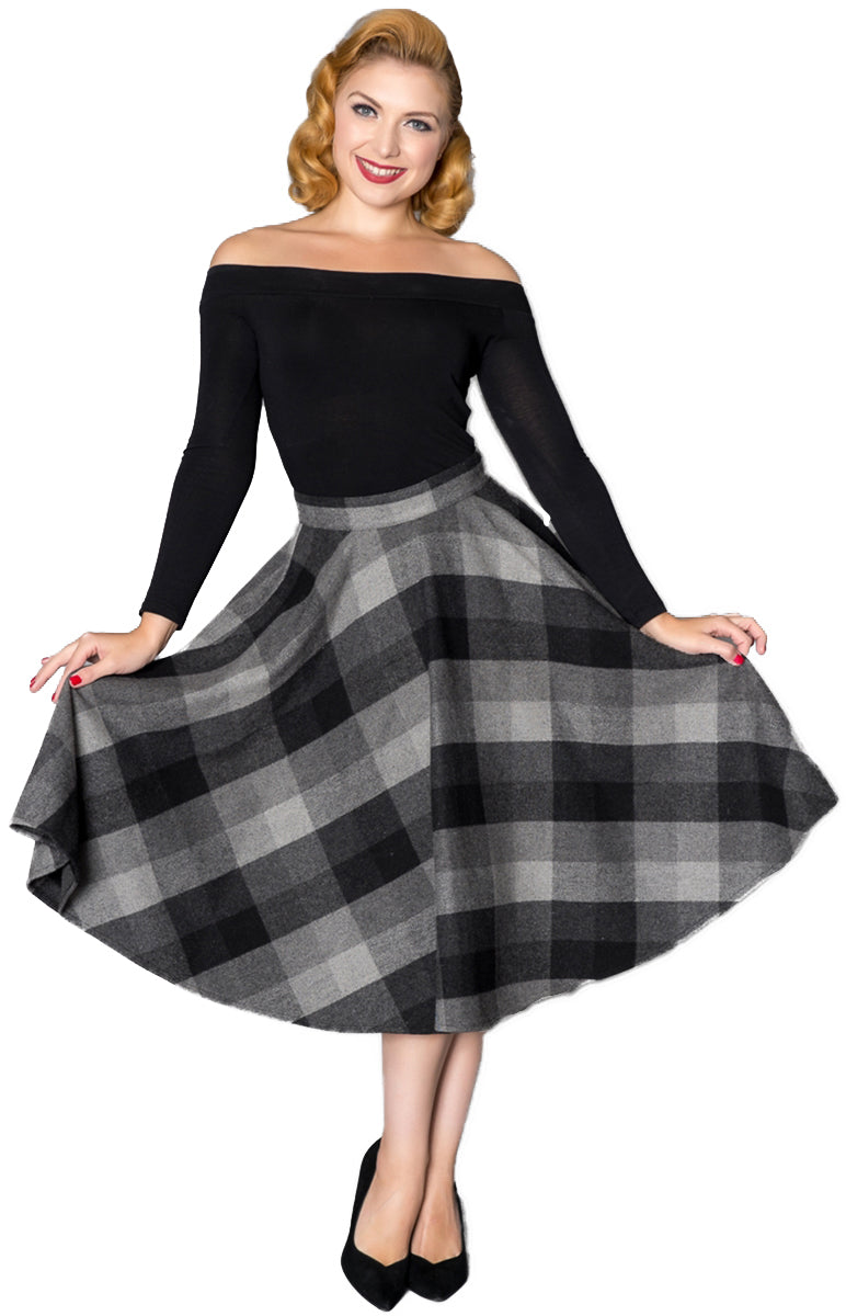 Sheen_SOPHIE_Vintage_CHECK_Karo_Swing_Skirt_TELLERROCK_Grau-11BfxVXWXipaVMr