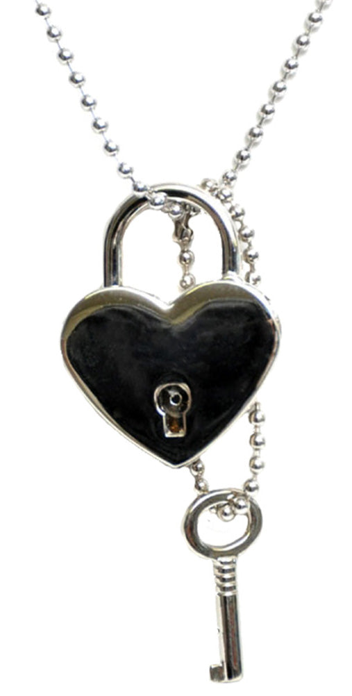 Silberfarbene_HEART_Herz_PADLOCK_Halskette_mit_SchluesselIfUDb2y1B69xr