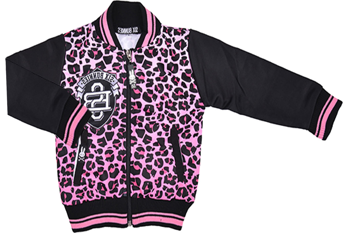Six_Bunnies_Pink_LEOPARD_Baseball_JACKE_Jacket_for_Kids