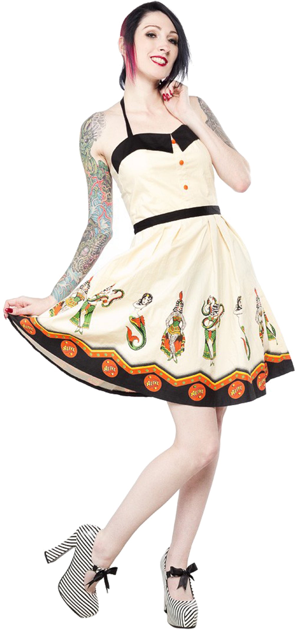 Sourpuss_SIDESHOW_Tattoo_Lady_SPOOKSVILLE_Vintage_KLEIDI568LEOpVPJaZ