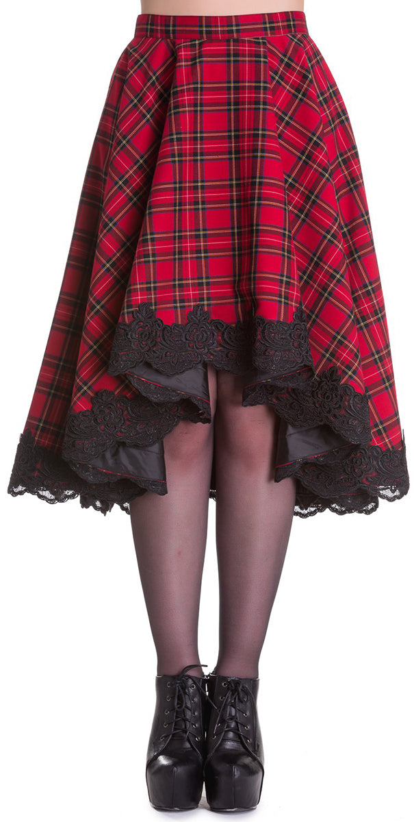 Spin_Doctor_LUCINE_Vintage_TARTAN_Karo_Lace_SWING_Skirt_ROCK-1