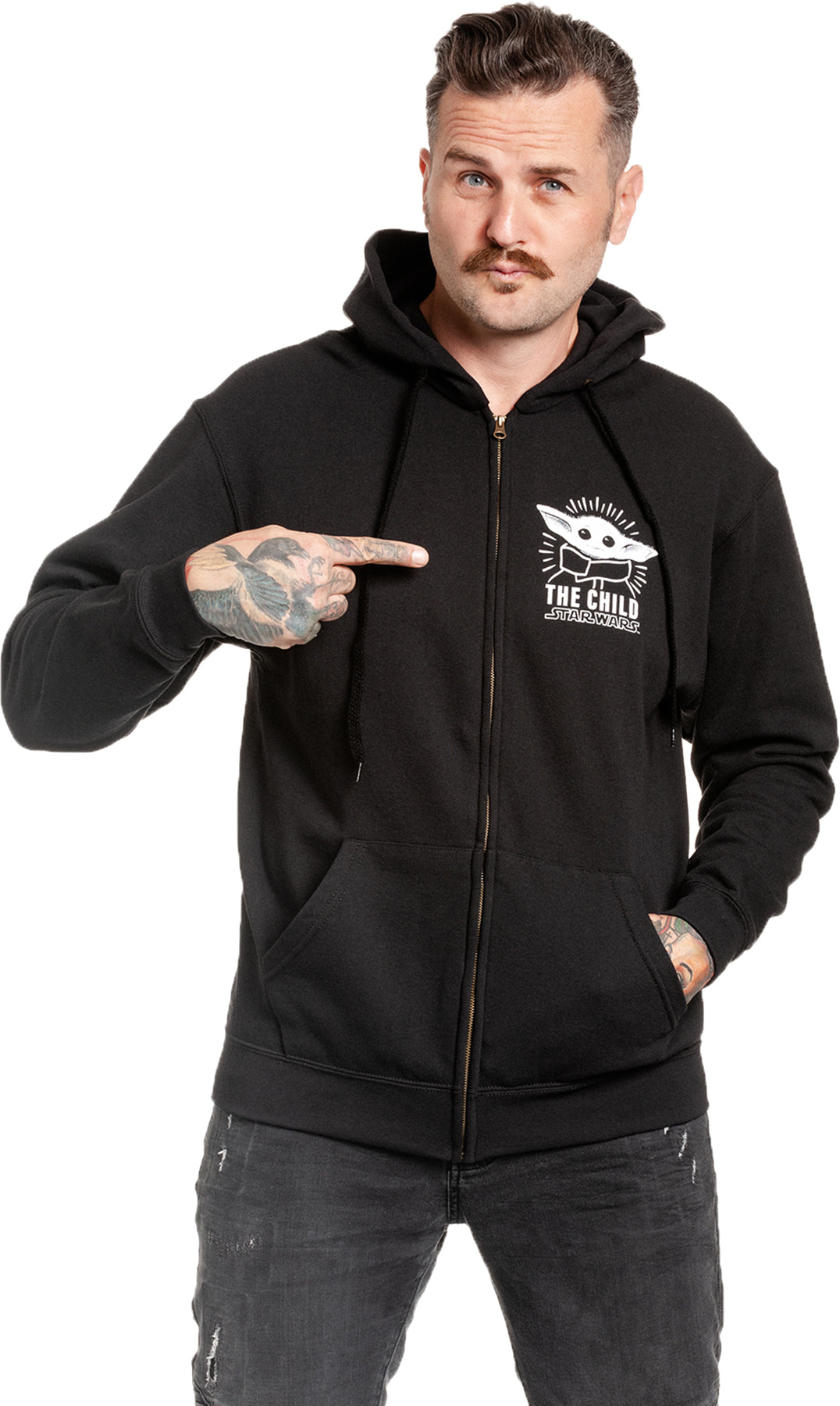 Star_Wars_BABY_YODA_The_Mandalorian_Motiv_ZIP_HOODY_Herren_Kapuzenjacke-1