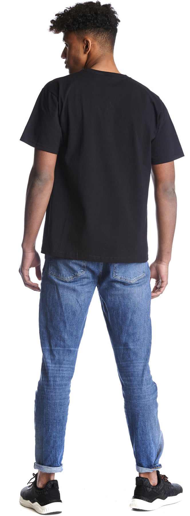 Star_Wars_THE_MADALORIAN_Child_Ride_Motiv_RUNDHALS_Kurzarm_Herren_T-SHIRT_killer_kirsche_2