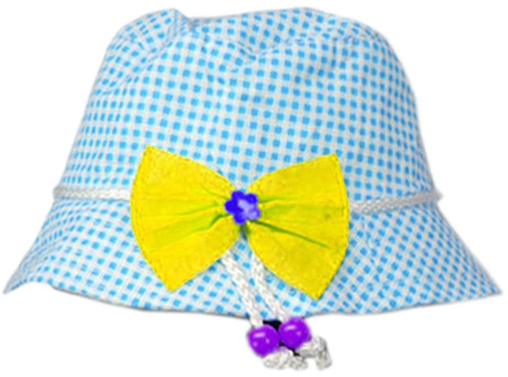 Suesse_GINGHAM_Retro_Maedchen_KIDS_Muetze_-_blauBaAAbYwLLKWzD