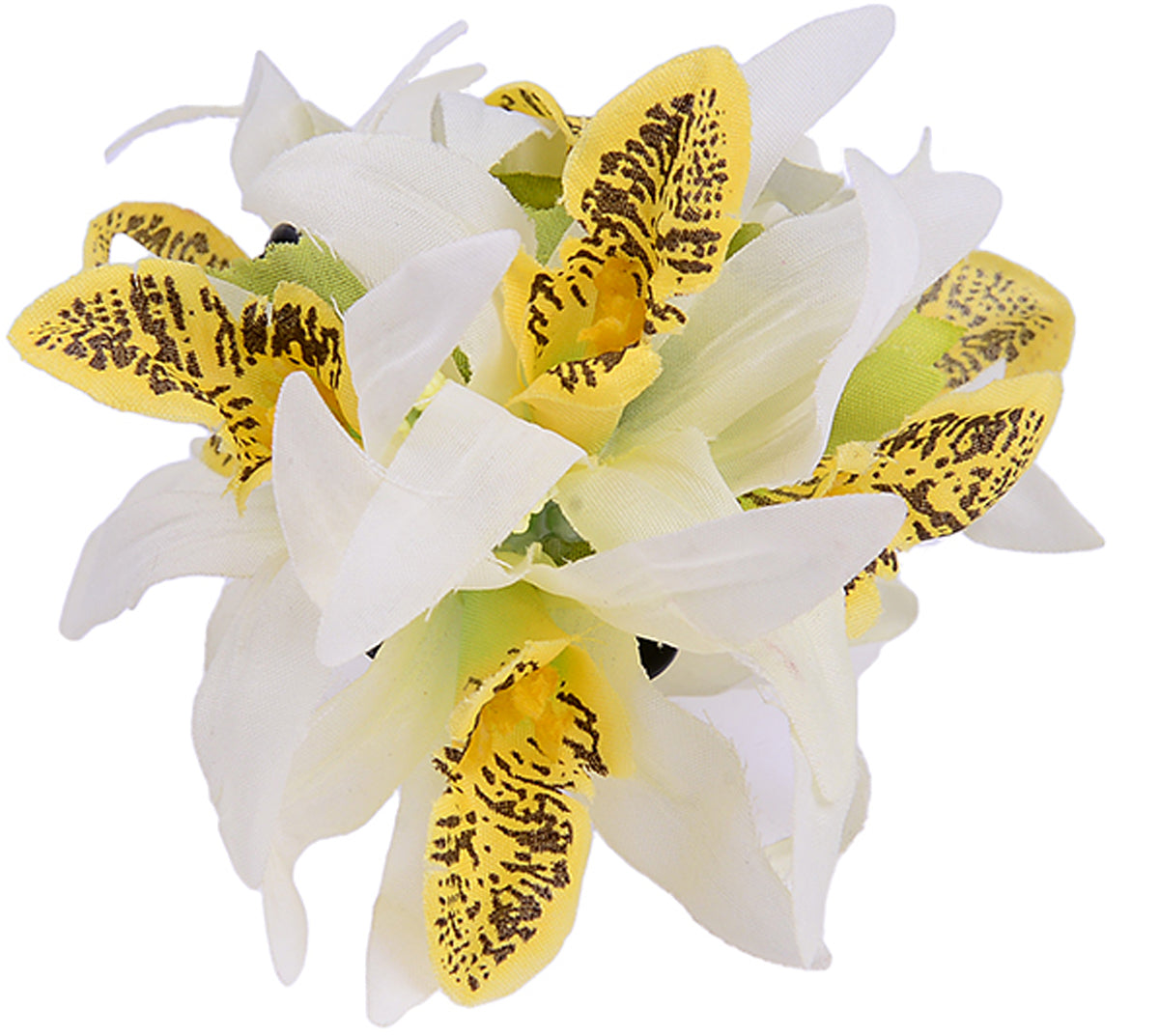 Suesse_Tiki_ORCHIDEEN_Blueten_Haarspange_weiss_killer_kirscheguAKKasgoBNRp