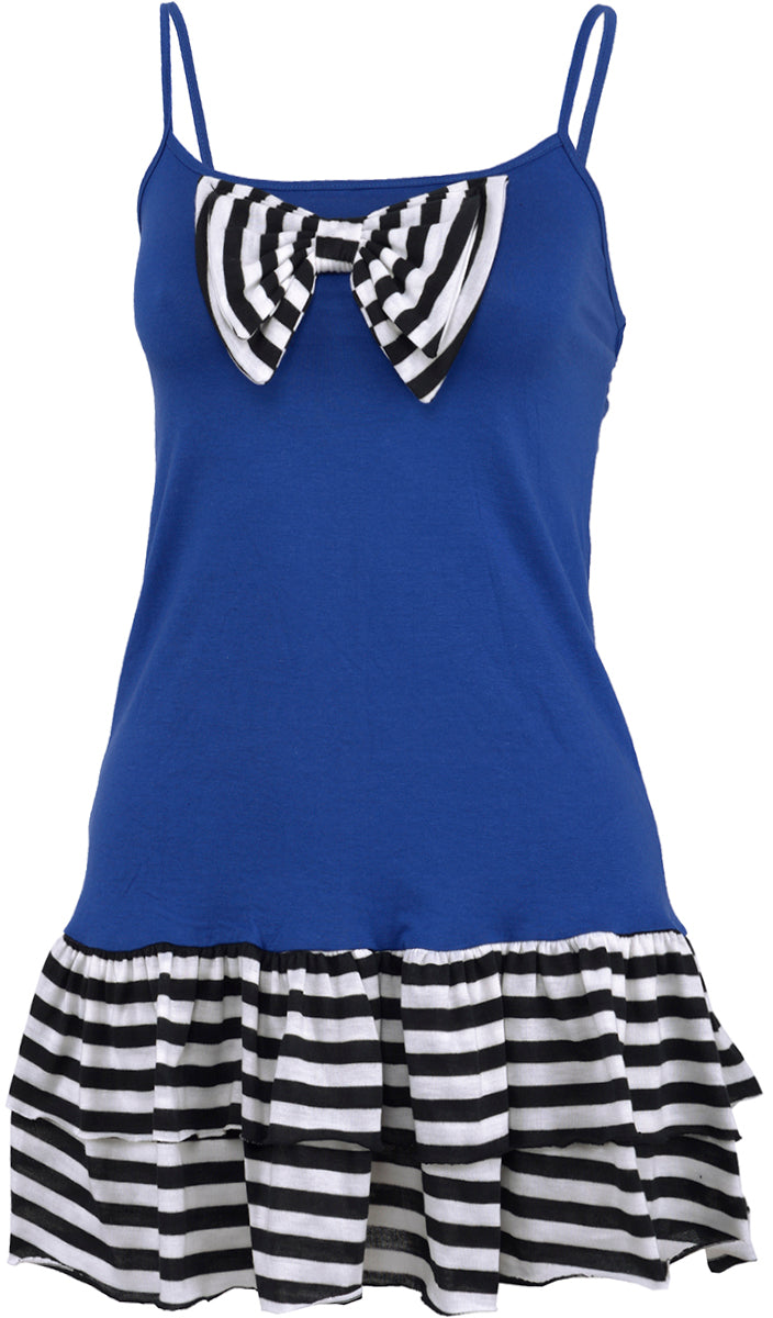 Suesses_SAILOR_Kleid_Dress_mit_SCHLEIFE_-_Blau