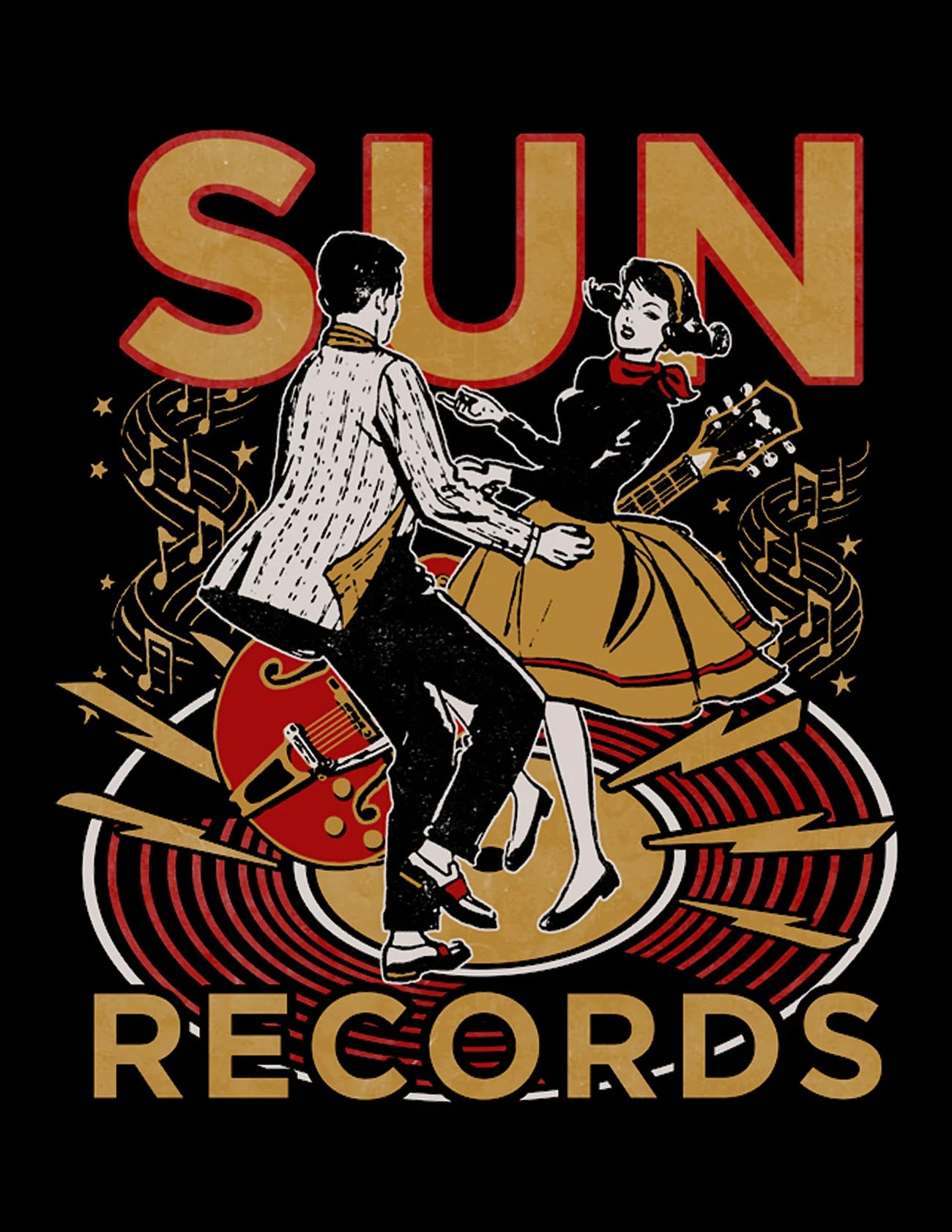 Sun_Records_LINDY_HOP_Vinyl_Rockabilly_Dance_Print_Herren_T-Shirt_Shirt_-_Schwarz-2lIYQiUXBGq0dn