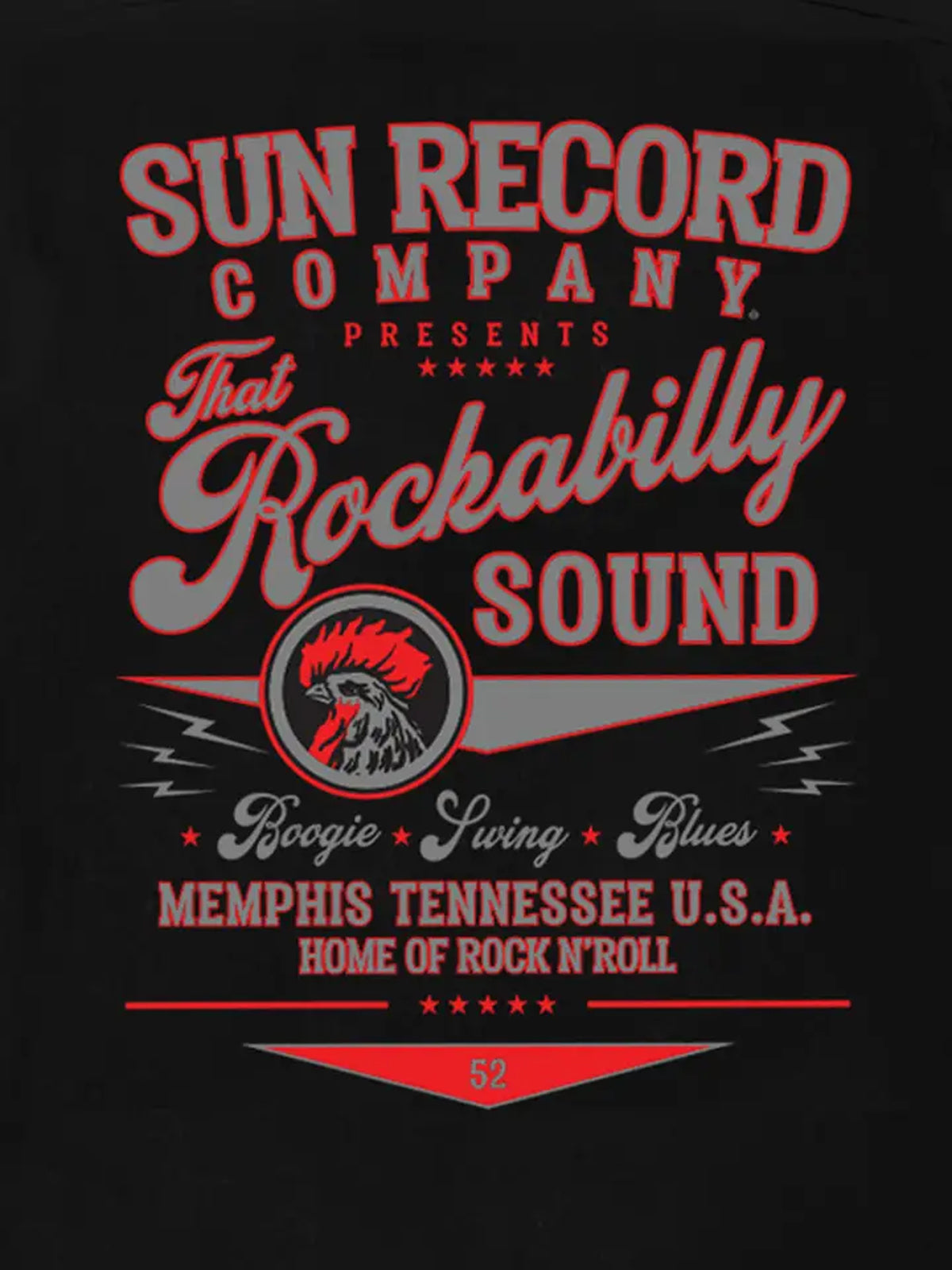 Sun_Records_ROCKABILLY_SOUND_Rock_nRoll_50s_Herren_Tee_Motiv_T-SHIRT_Shirt_-_Schwarz-3