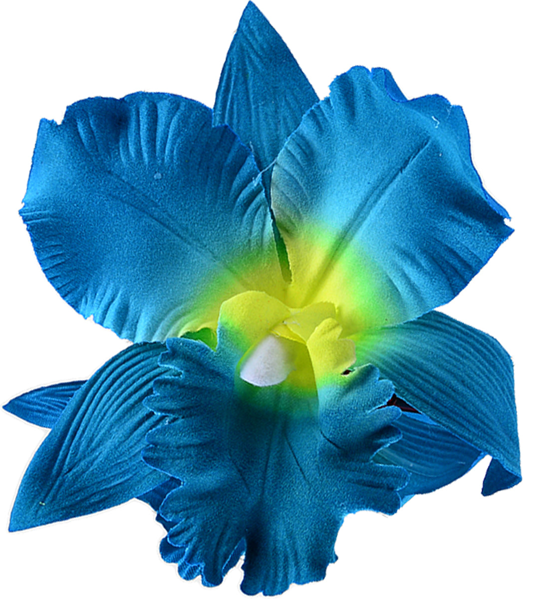 TIKI_Flower_ORCHIDEEN_Blueten_Haarspange_blau_killer_kirscheTQu0YJbfgwd1C