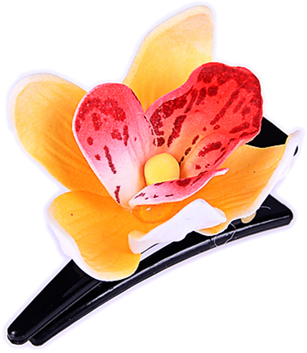 TIKI_Flower_ORCHIDEEN_Blueten_Haarspangegelb_killer_kirsche5ff31bff97fe9