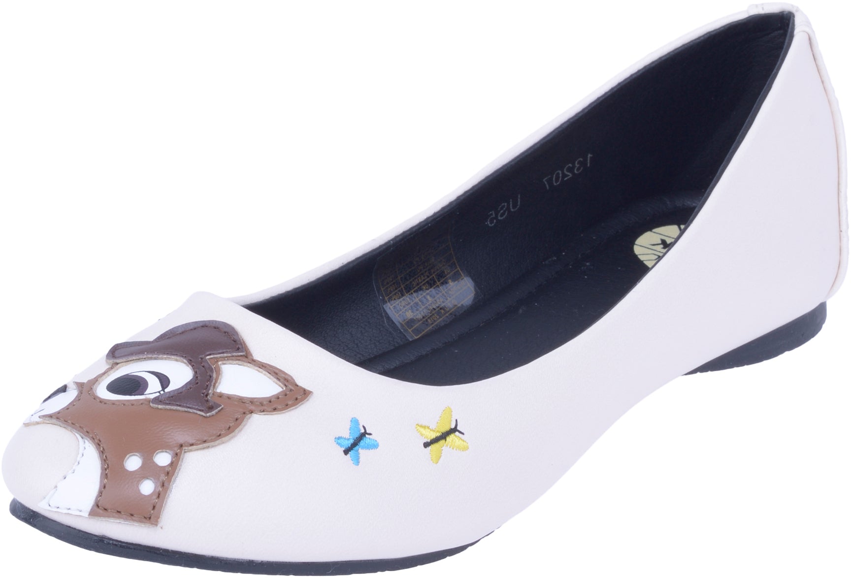 TUK_CREAM_DEER_FLAT_Bambi_Butterfly_Ballerinasuns4Cn13FfMtM