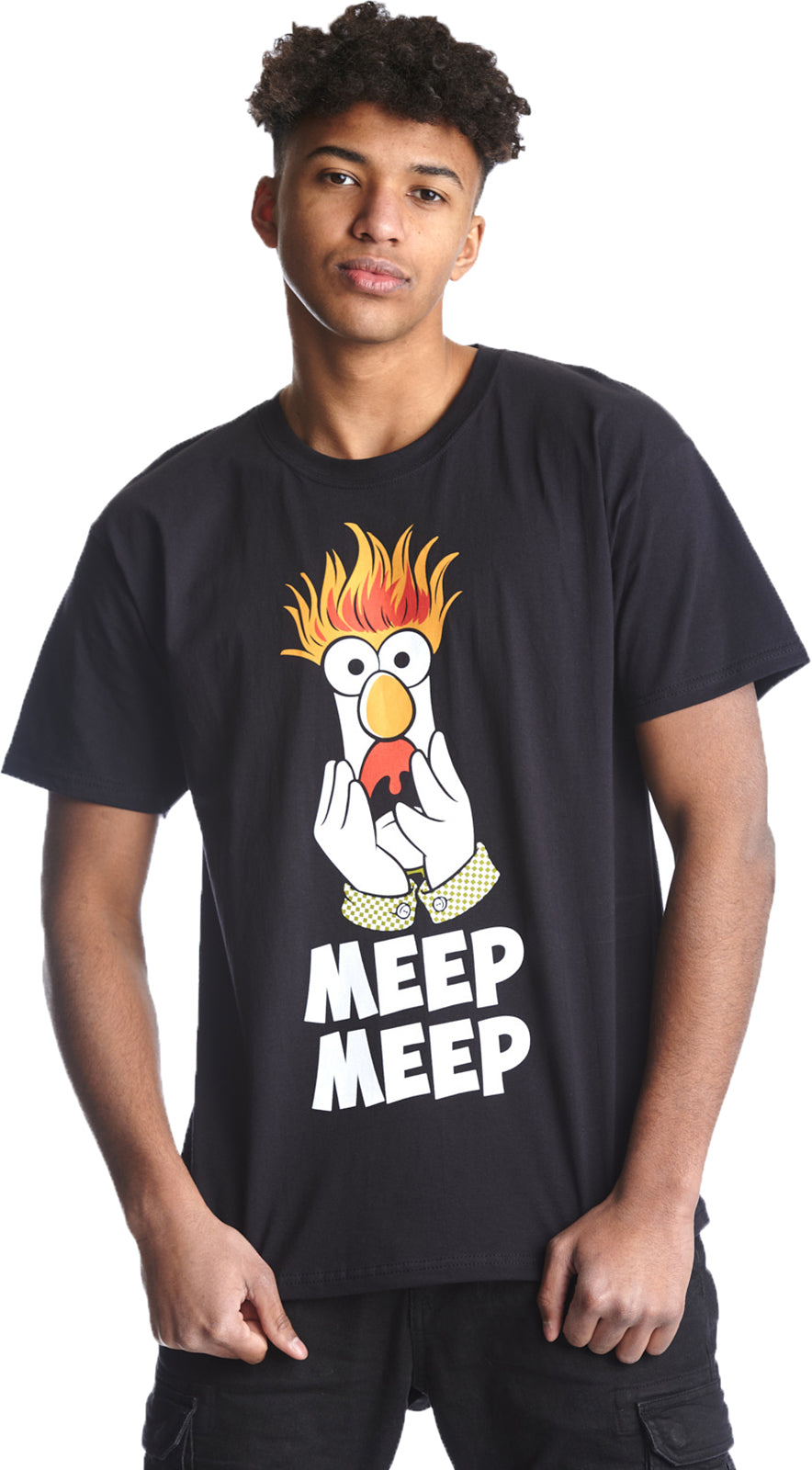 The_Muppets_MEEP_MEEP_Retro_BEAKER_MOTIV_Rundhals_Kurzarm_Herren_T-SHIRT-1XKhzHvnxAgCB1