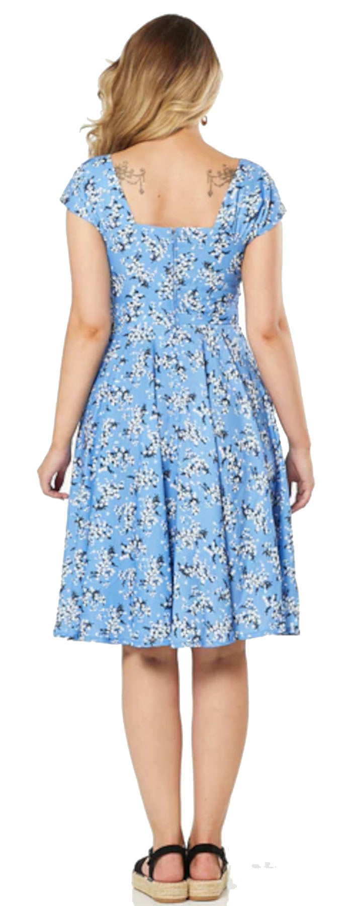 Timeless_IDDA_50s_FLORAL_Vintage_Blumen_SWING_DRESS_Kleid_killer_kirsche_2_