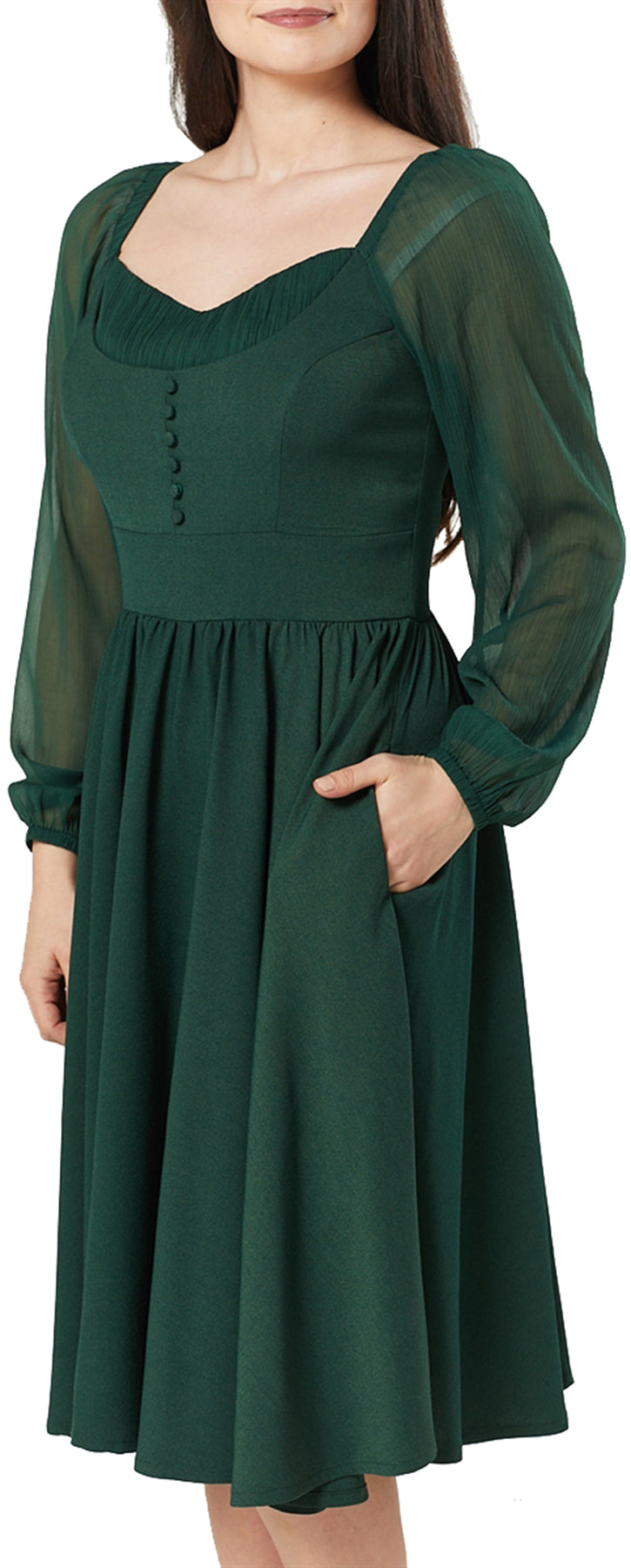 Timeless_London_DIHOR_50s_SWEETHEART_Chiffon_Sleeve_SWING_DRESS_Kleid_killer_kirsche_2dLgDN6gGQevEt