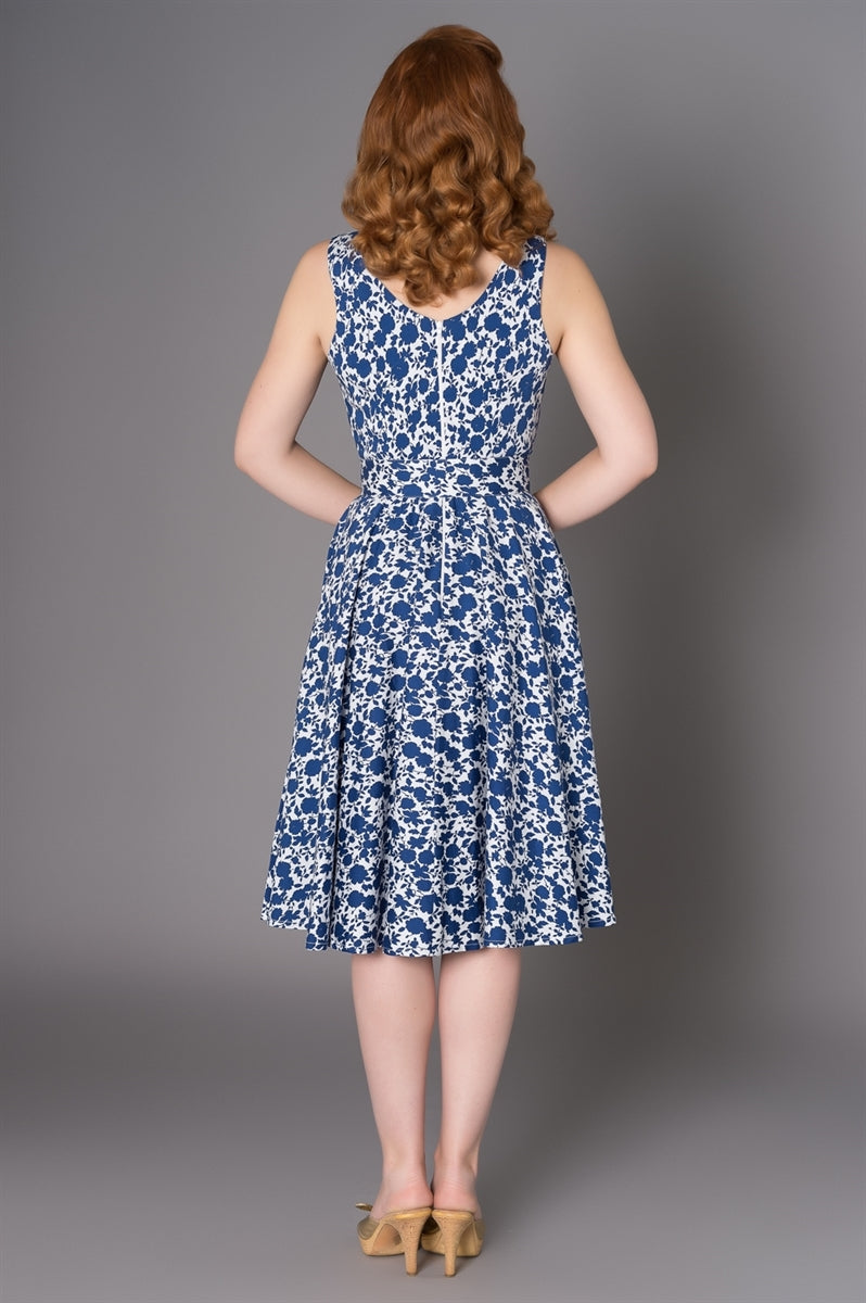 Timeless_London_MINA_50s_Two-Tone_FLORAL_Blumen_Traeger_SWING_DRESS_Kleid_killer_kirsche_3jLpTAy1WDMcDB