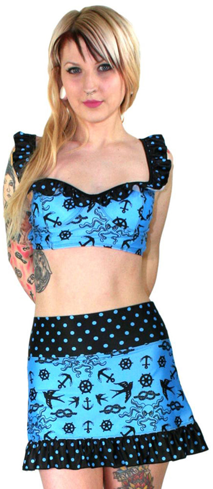 TooFast_AUSTIN_Bikini_Set_OCTOPUS_ANCHORS_With_Dot_Ruffle