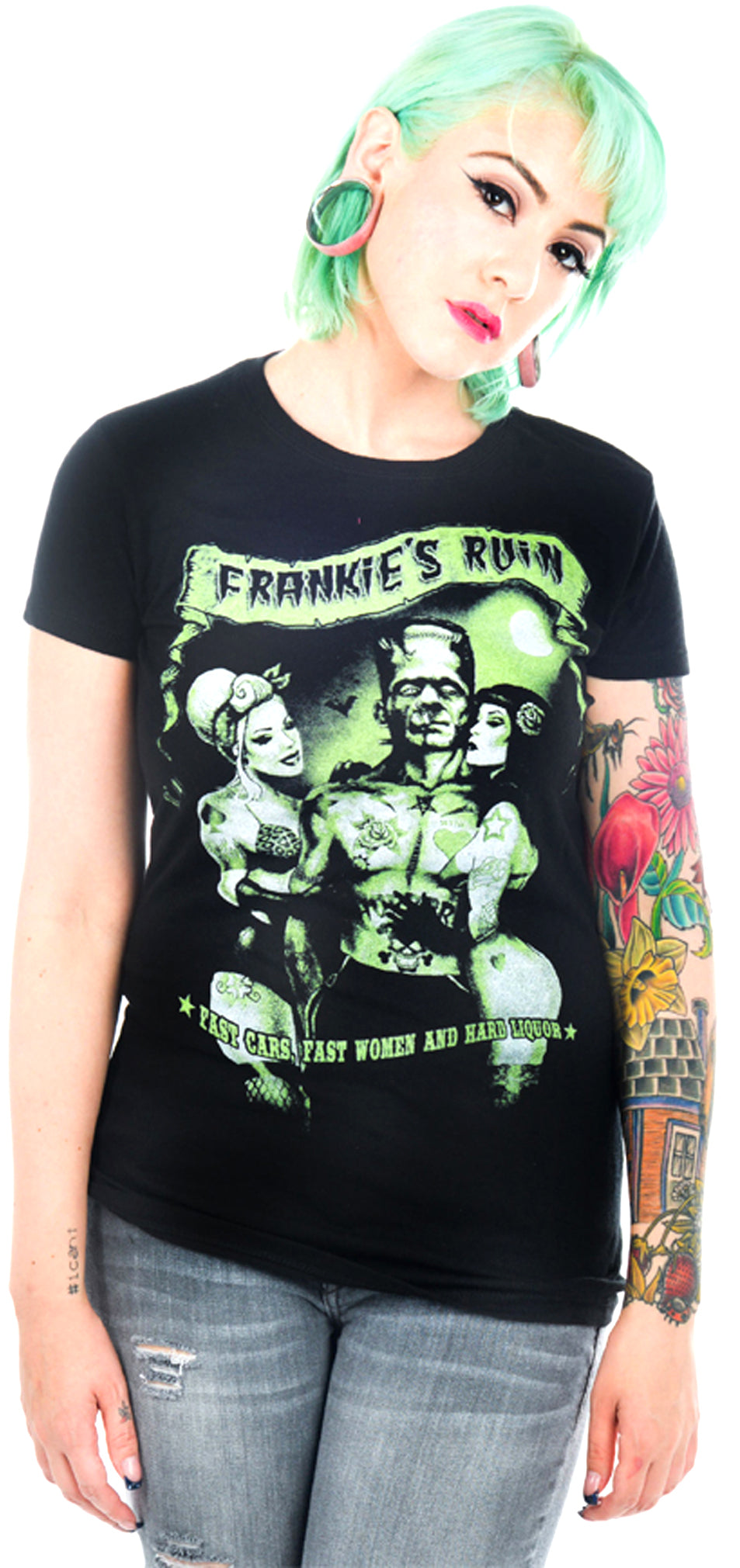 TooFast_FRANKIES_RUIN_Babydoll_Oldschool_Tattoo_T-Shirt_-_BlkasIbnuCgzHsp0