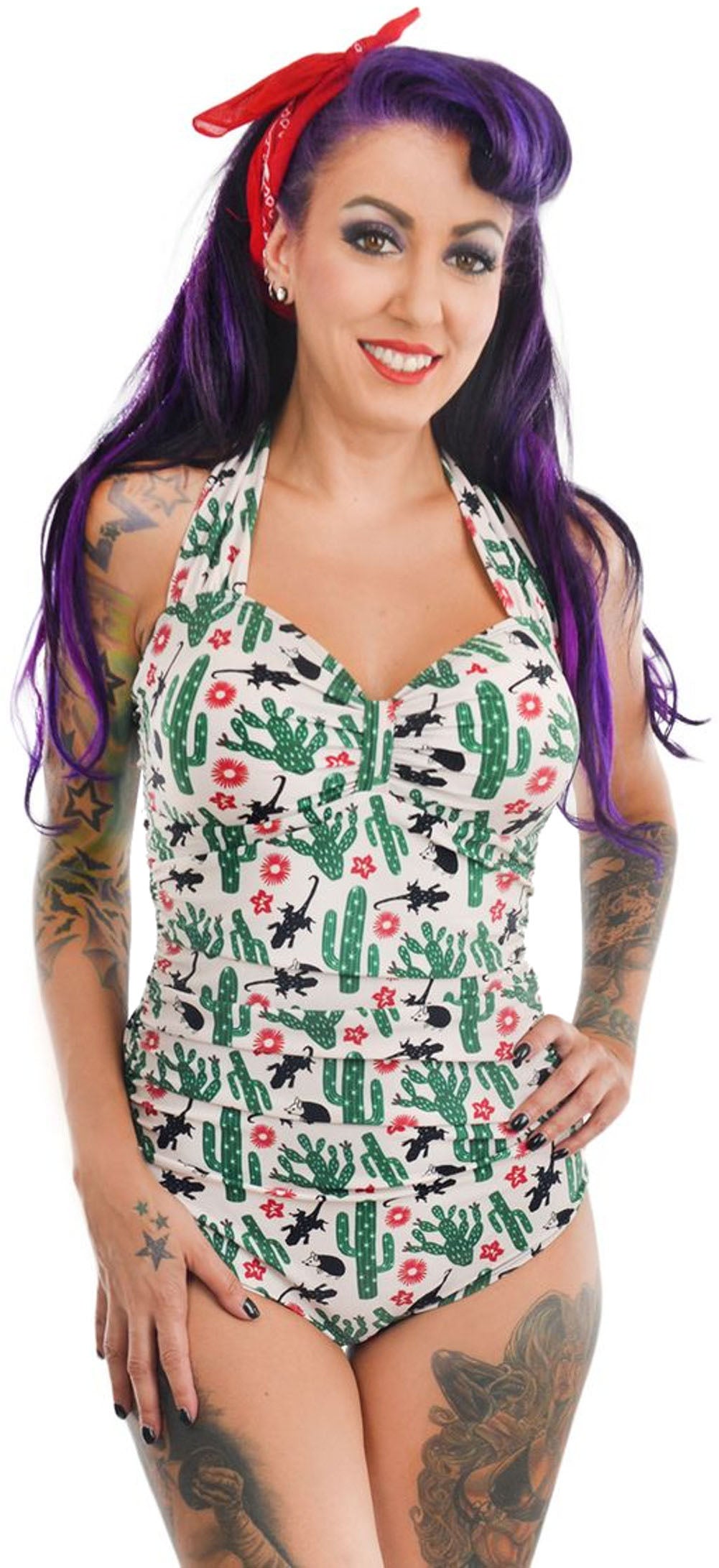 Too_Fast_RITA_Retro_Neckholder_CACTUS_Mexican_Swimsuit_Badeanzug