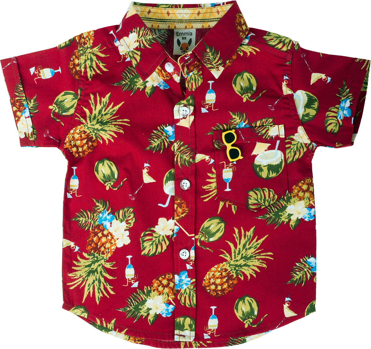 Tropical_ANANAS_Pineapple_Cocktail_KINDER_Kurzarm_HAWAIIHEMD_Rot-1RBIlW5LCR53mT