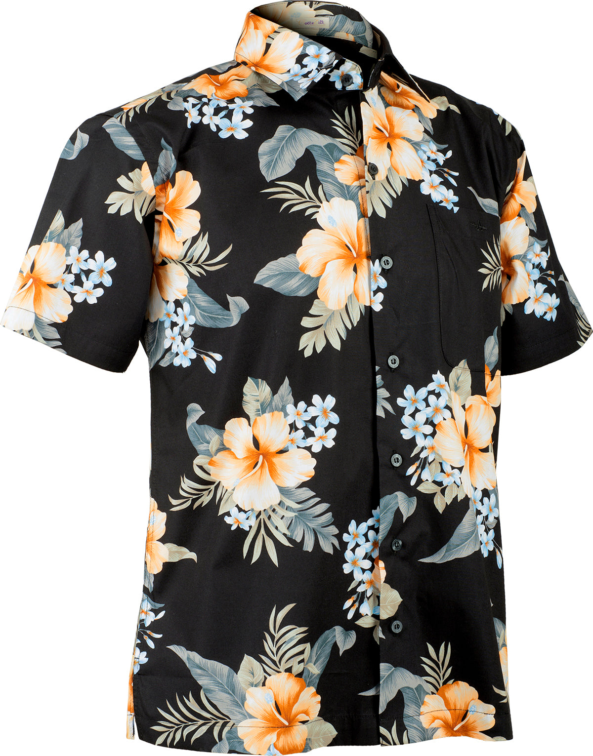 Tropical_KAIPO_Frangipani_HIBISKUS_Shirt_HAWAIIHEMD_Schwarz-Gelb-3jMRmtsbiU5pbV