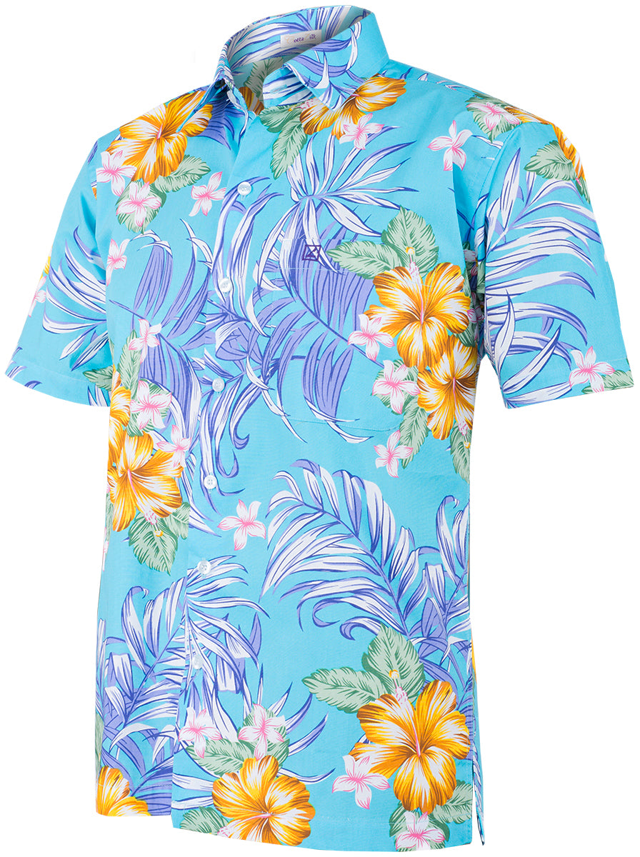 Tropical_KALEO_Retro_FRANGIPANI_Hibiskus_HERREN_Shirt_HAWAIIHEMD_Blau-2QqE0FT8kTi6m4