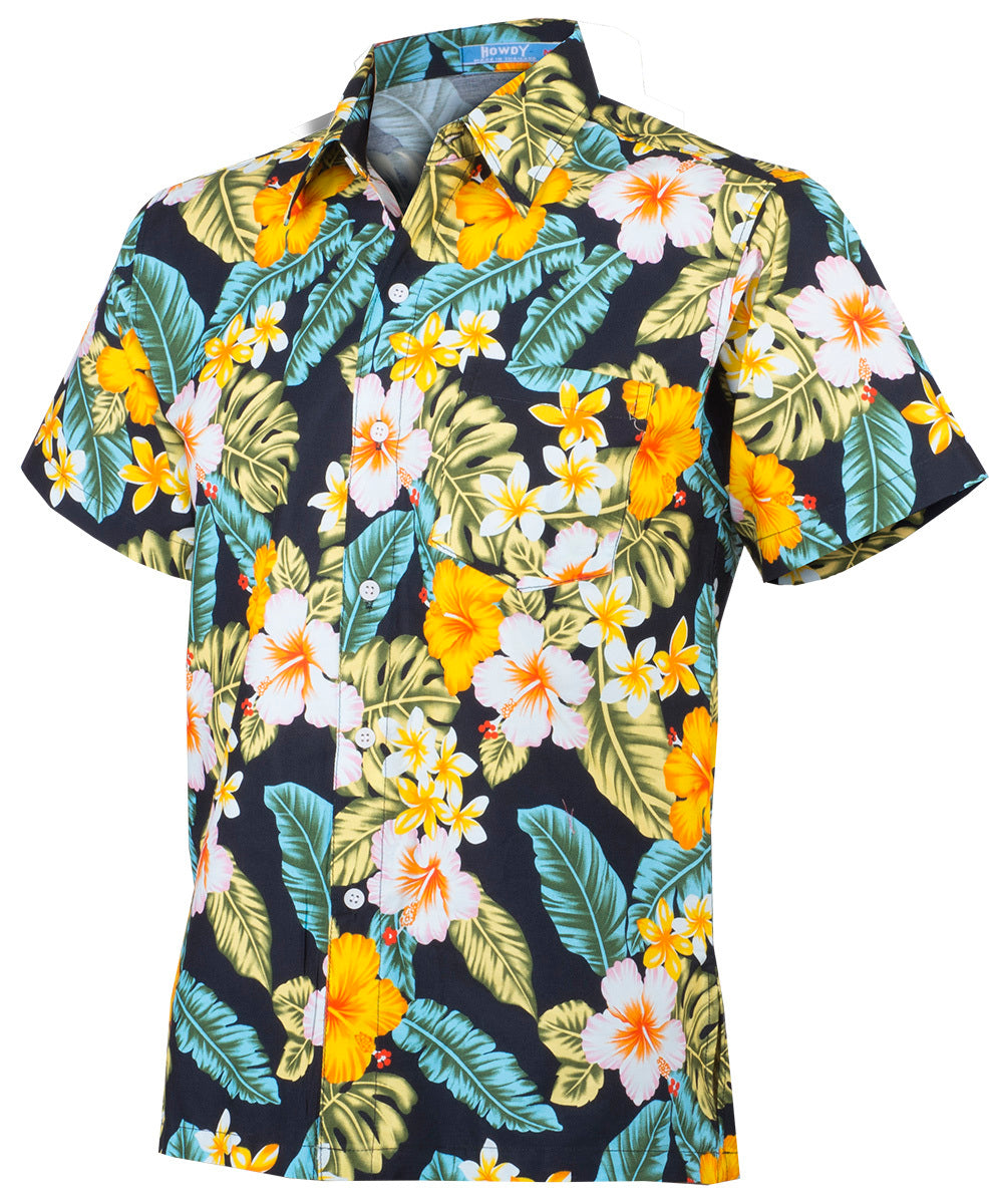 Tropical_KENAI_Frangipani_HIBISKUS_Palmblatt_Kurzarm_HAWAIIHEMD_Gelb-2hOr9wA4Sc71sh