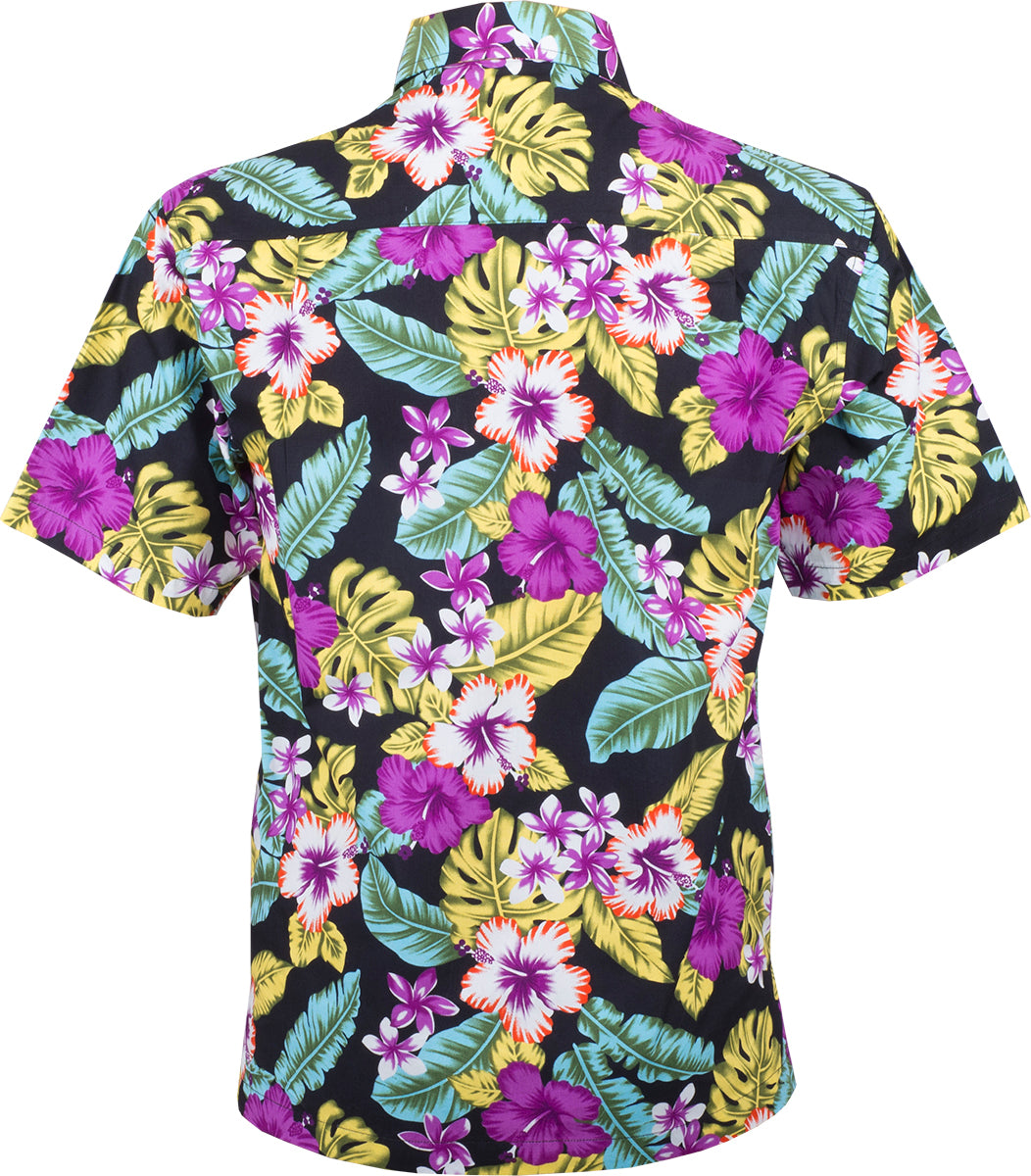 Tropical_KENAI_Frangipani_LILA_HIBISKUS_Palmblatt_Kurzarm_HAWAIIHEMD_Killer_Kirsche-3r0h1KPZlPof1z