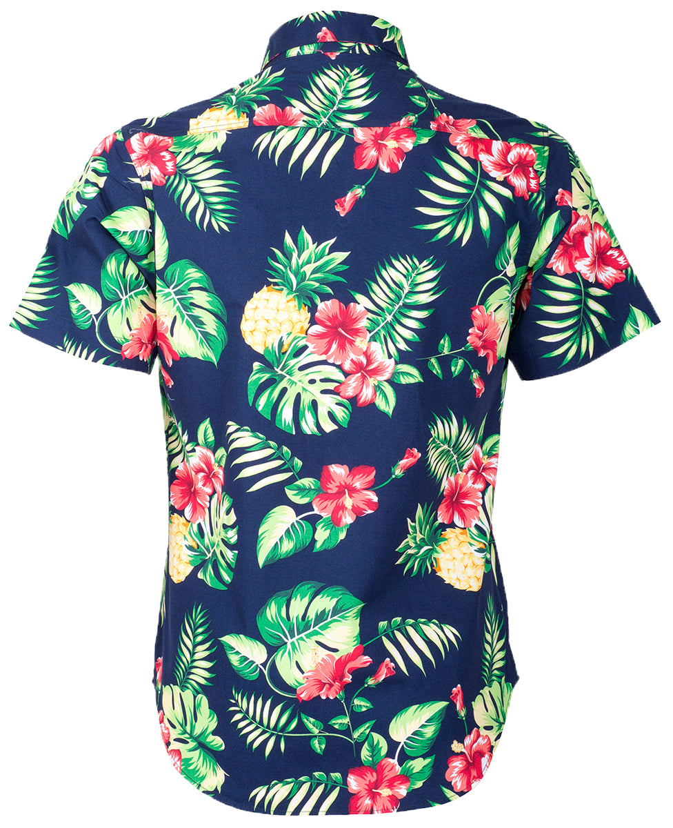 Tropical_MAKANI_Ananas_HIBISKUS_Palm_Leaf_HAWAIIHEMD_Slim_Fit_Blau-4