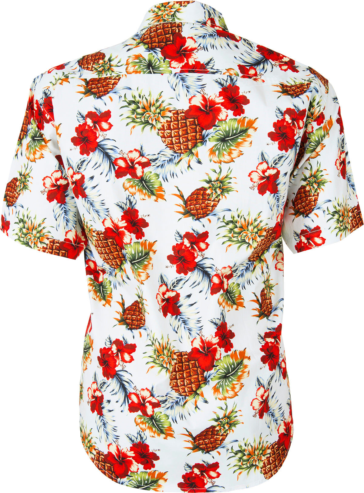 Tropical_PINEAPPLE_HIBISCUS_Flower_Kurzarm_Herren_HEMD_Weiss-4F0nGoPWT8aEZ9