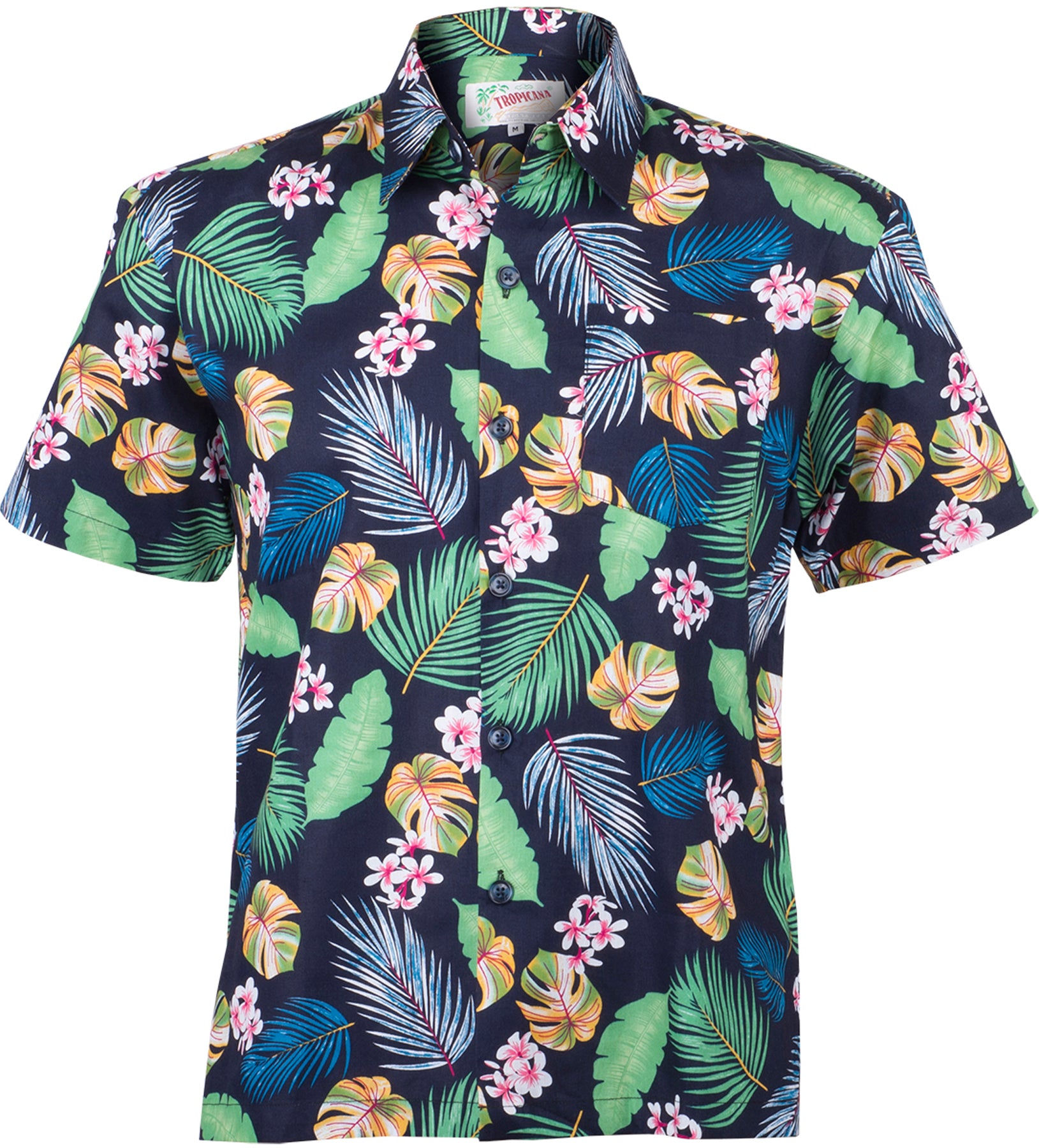 Tropical_TARRO_Frangipani_Palmenblaetter_Kurzarm_Shirt_HAWAIIHEMD_Blau_killer_kirscher9FWPR6XFR2KE