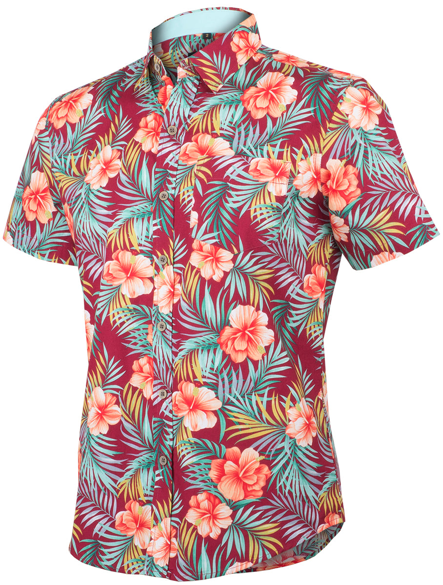 Tropical_TIMMON_Floral_HIBISKUS_Palmenblaetter_Kurzarm_Shirt_HAWAIIHEMD-2